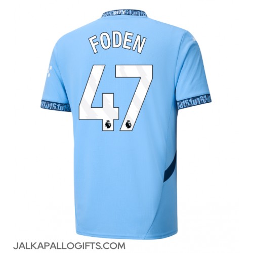 Manchester City Phil Foden #47 Kotipaita 2024-25 Lyhythihainen